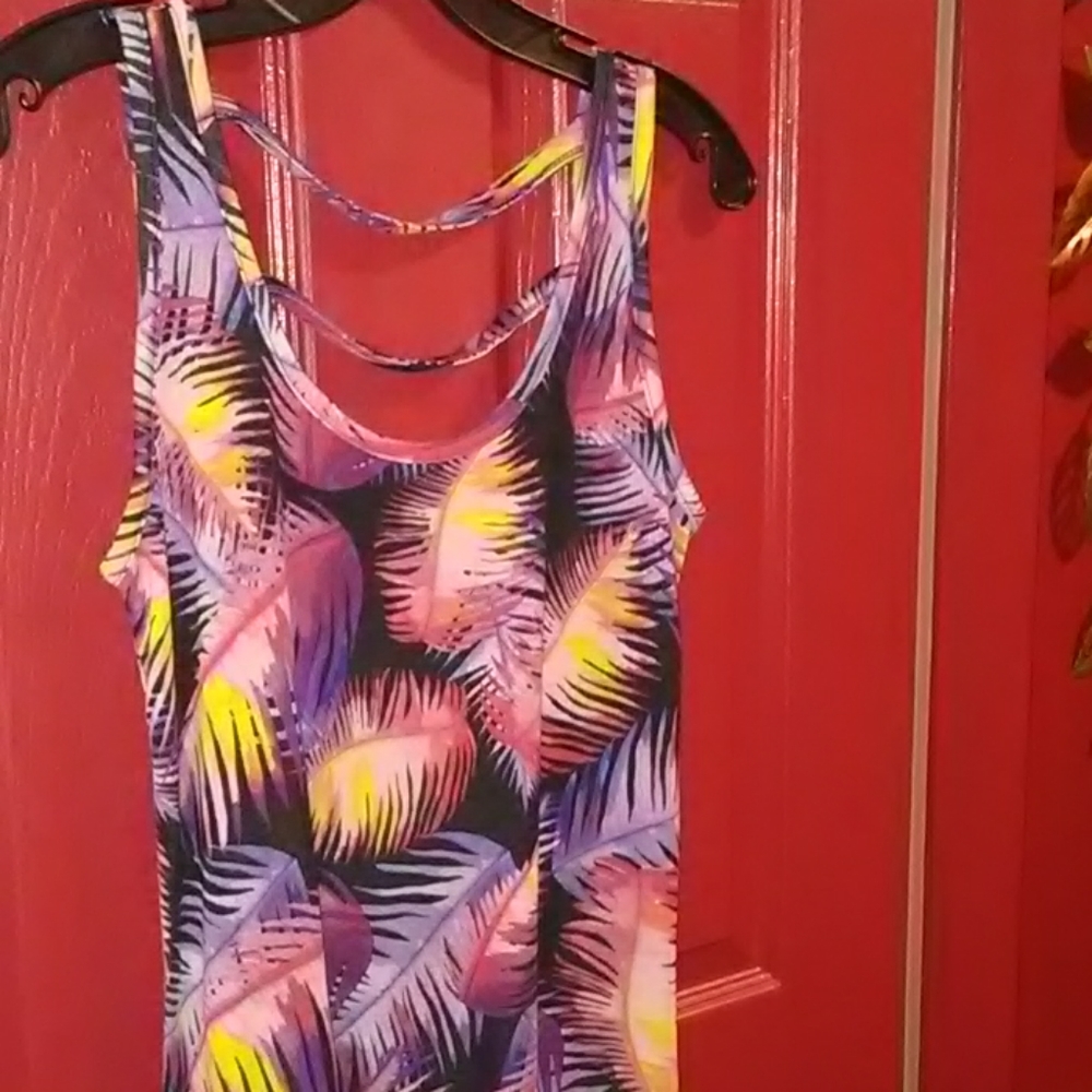 Multi colored dress size small